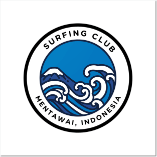 mentawai surf club Posters and Art